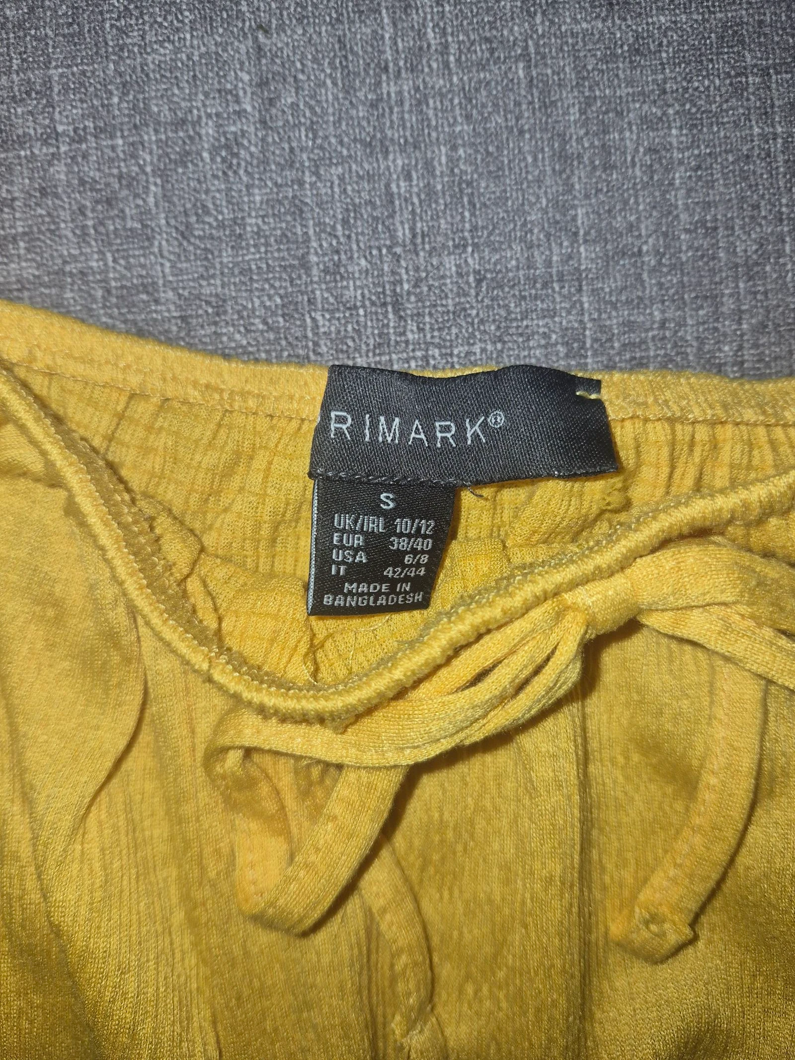 Yellow cropped top – photo 2